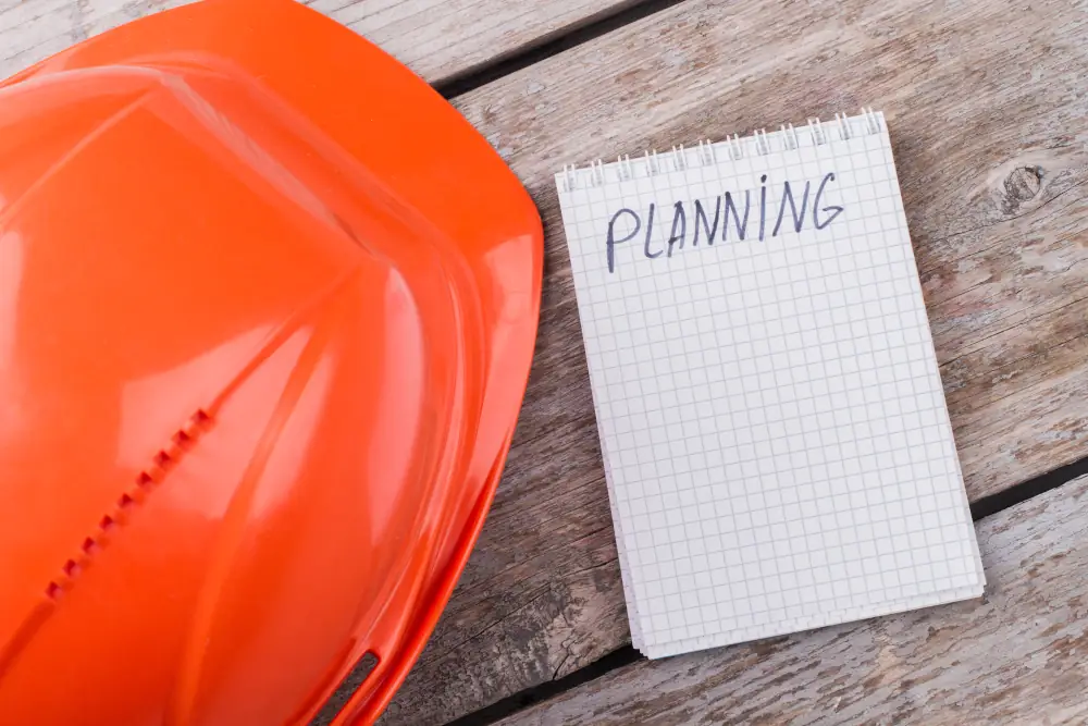 Benefits of maintenance plans for your furnace - Planning counstructor building concept.
